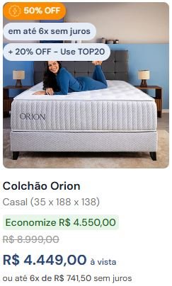 Promoções 3 orion dia das maes